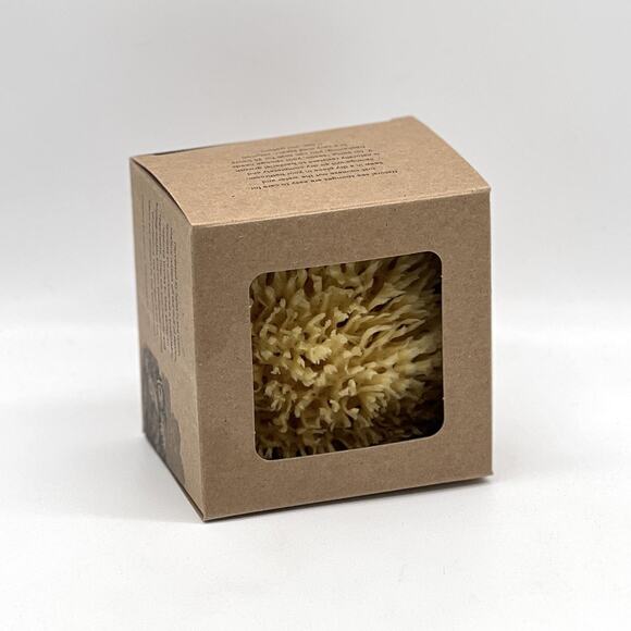 BAUDELAIRE Wool Sea Sponge Natural Small Bath Eco-Friendly USA 4.5in NEW - Picture 1 of 7
